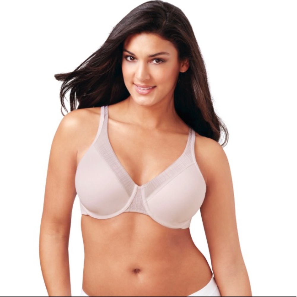 Plus Size Bra 40C Playtex New Nude Full Underwire